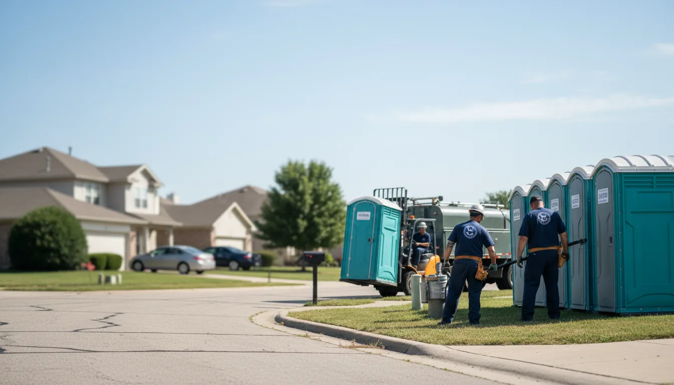 Porta Potty Rental in Franklin, MI near me